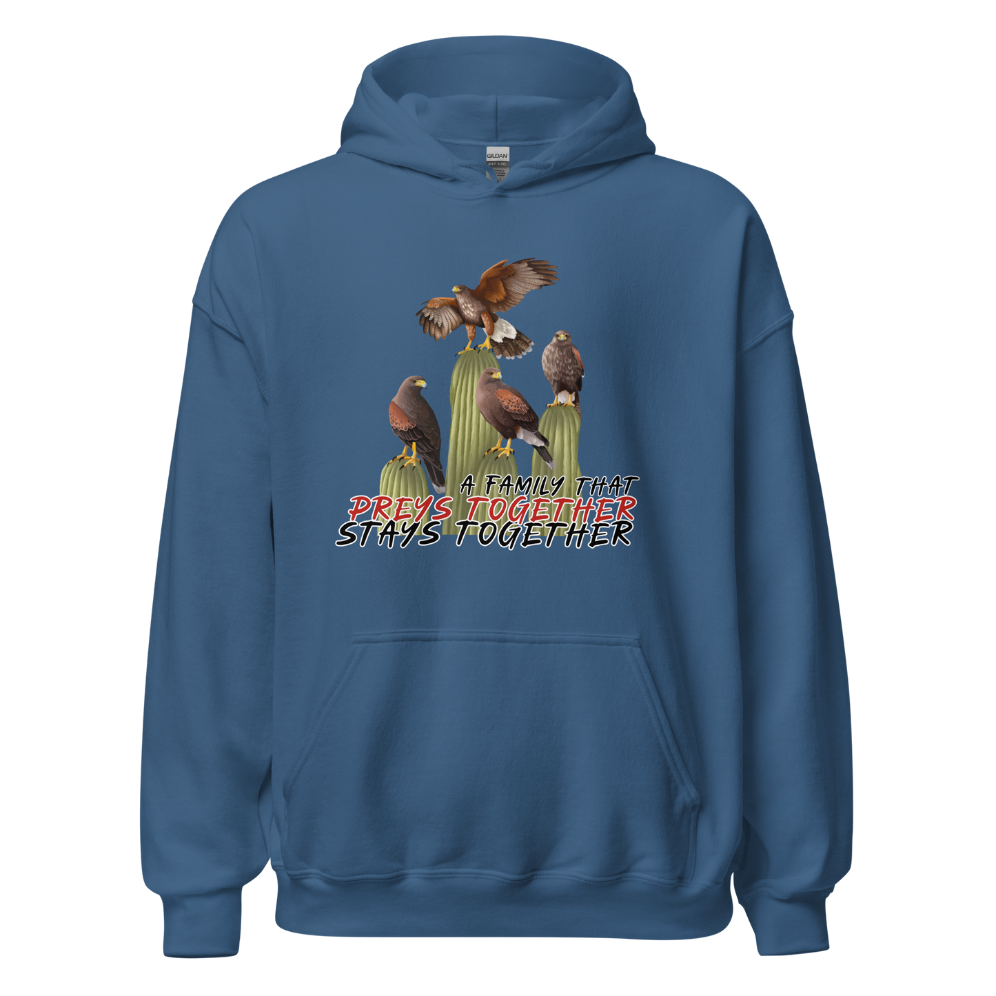 Harris Hawk Family Hoodie