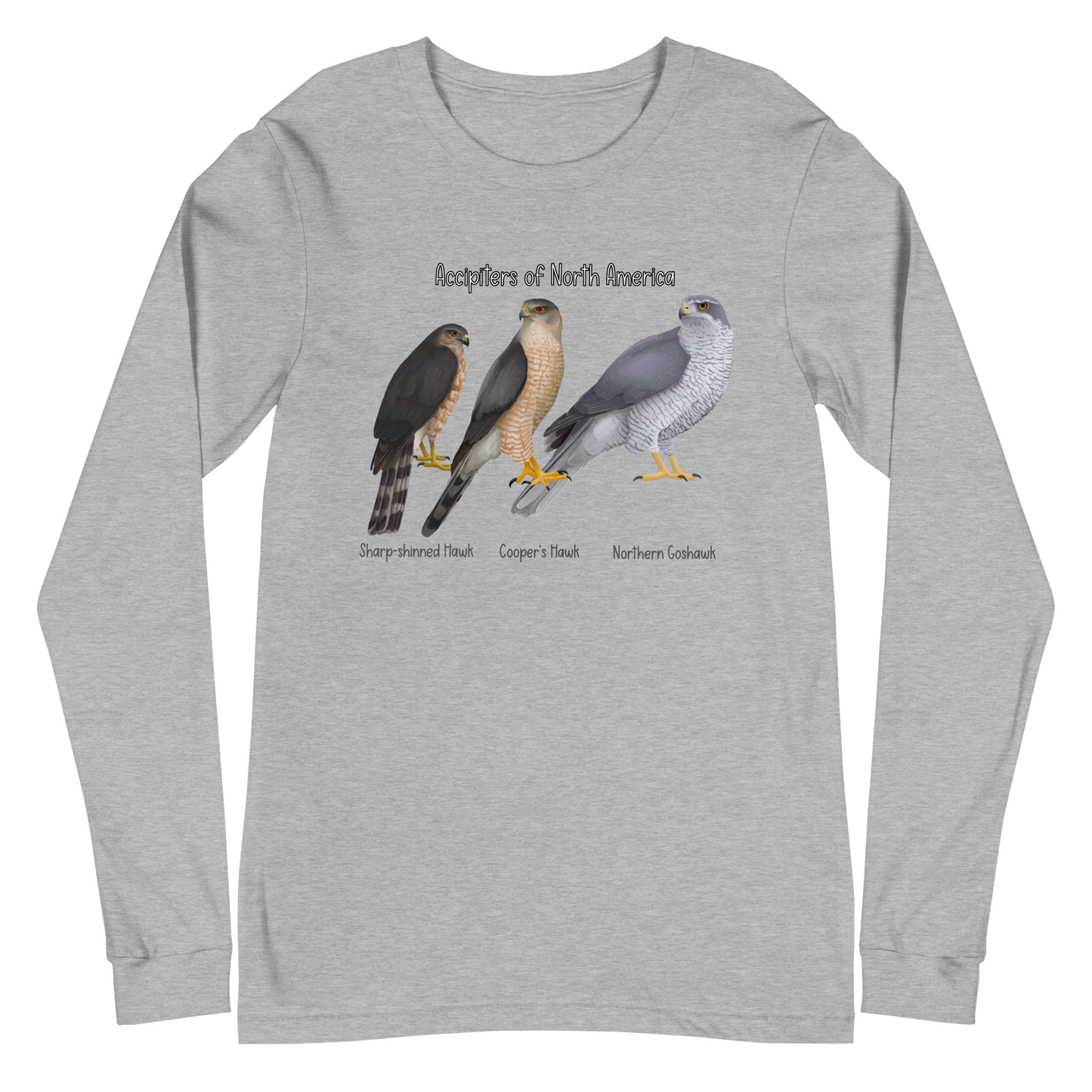 Accipiters of North America Long Sleeve Tee