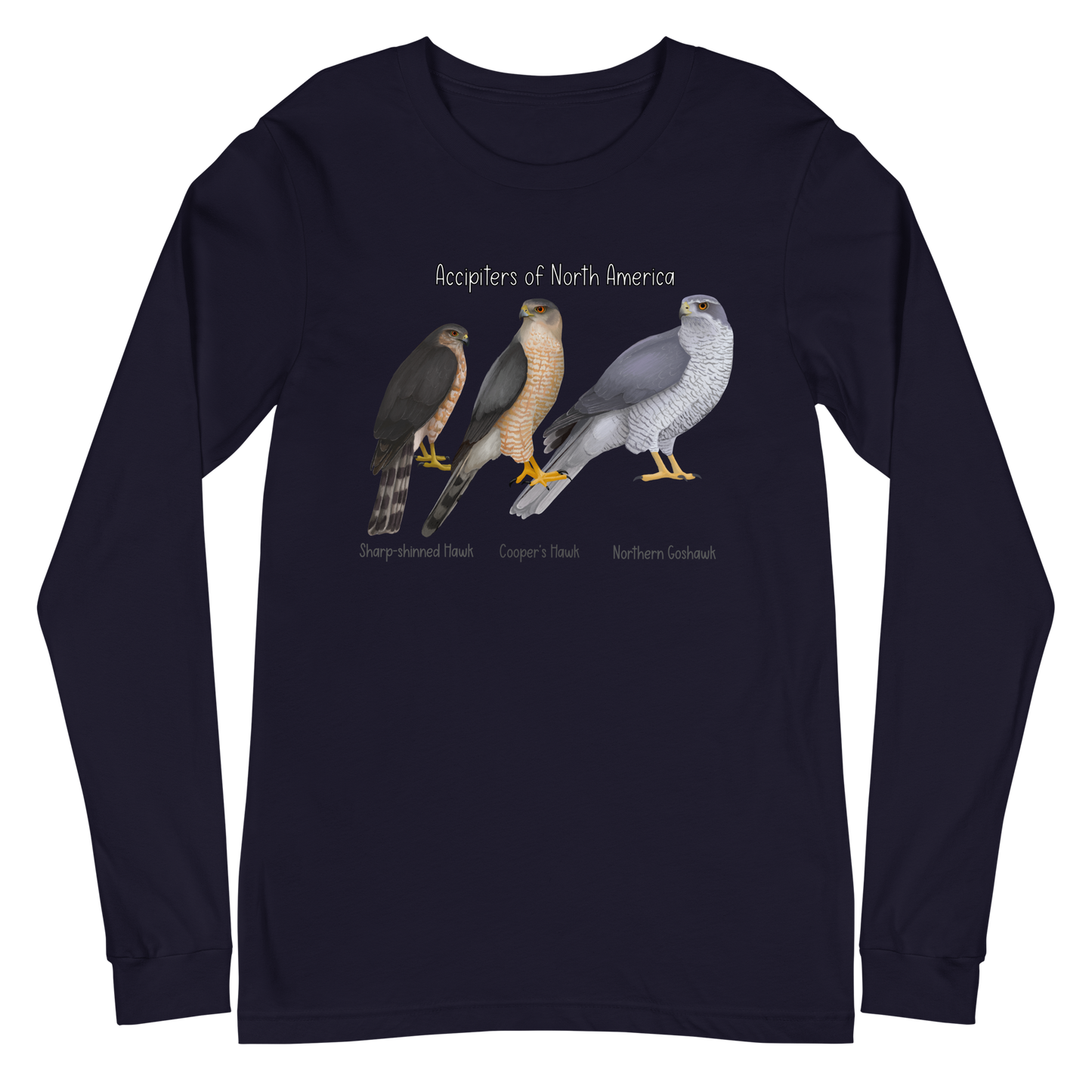 Accipiters of North America Long Sleeve Tee