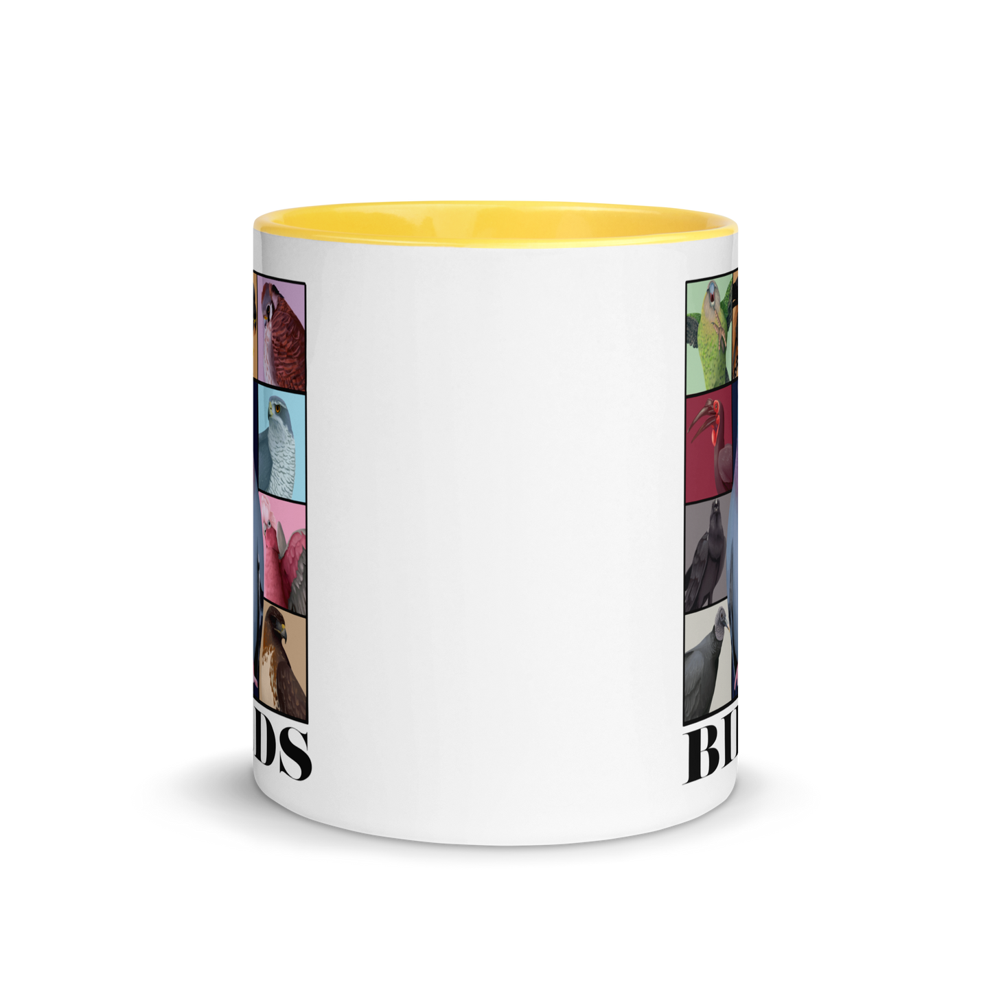 Birds Eras Mug with Color Inside